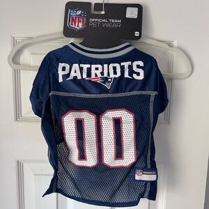 NFL New England Patriots Dog Jersey Navy